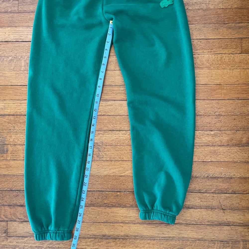 EUC - Lacoste Regular Fit Women's Tracksuit in Rocket Green Size 36 - Picture 16 of 16
